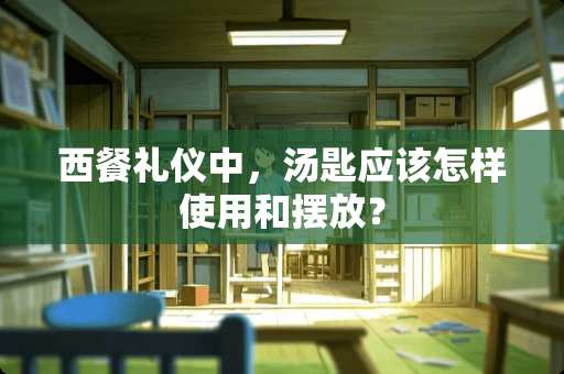 西餐礼仪中，汤匙应该怎样使用和摆放？