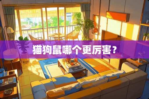 猫狗鼠哪个更厉害？