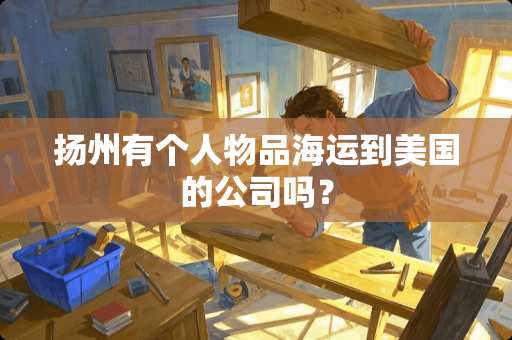 扬州有个人物品海运到美国的公司吗？