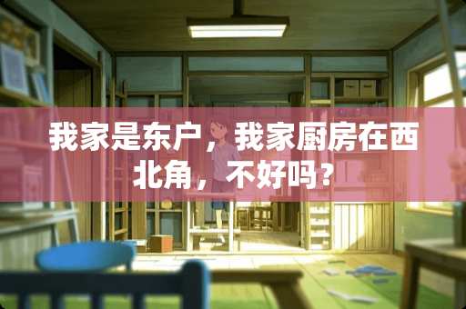 我家是东户，我家厨房在西北角，不好吗？