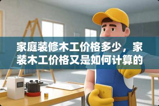 家庭装修木工价格多少，家装木工价格又是如何计算的？谁提供下？