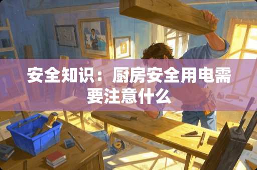 安全知识：厨房安全用电需要注意什么