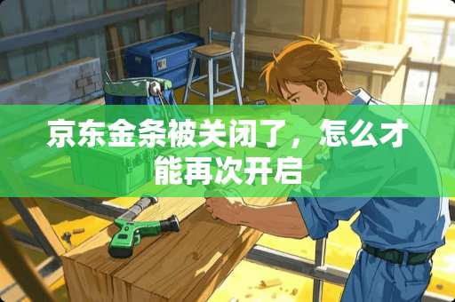 京东金条被关闭了，怎么才能再次开启