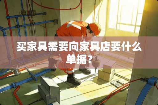 买家具需要向家具店要什么单据？