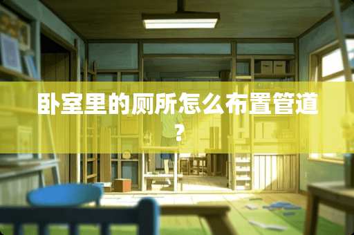 卧室里的厕所怎么布置管道？