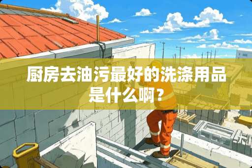 厨房去油污最好的洗涤用品是什么啊？