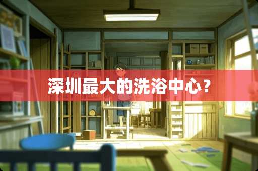 深圳最大的洗浴中心？