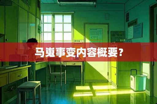 马嵬事变内容概要？