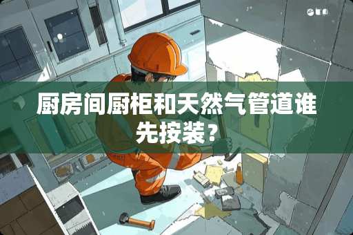 厨房间厨柜和天然气管道谁先按装？