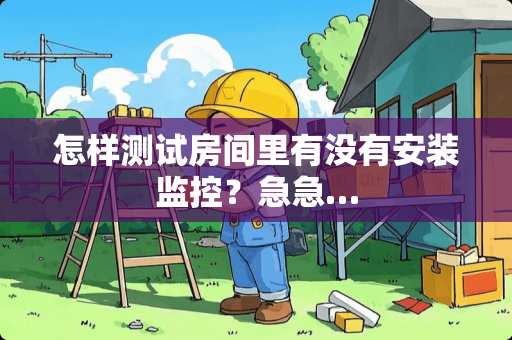 怎样测试房间里有没有安装监控？急急…