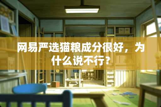 网易严选猫粮成分很好，为什么说不行？