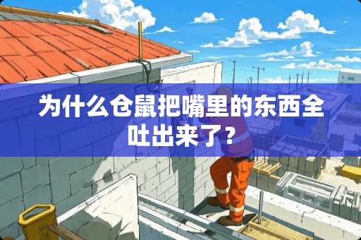 为什么仓鼠把嘴里的东西全吐出来了？