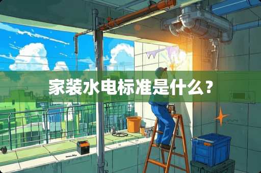 家装水电标准是什么？