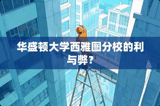 华盛顿大学西雅图分校的利与弊？