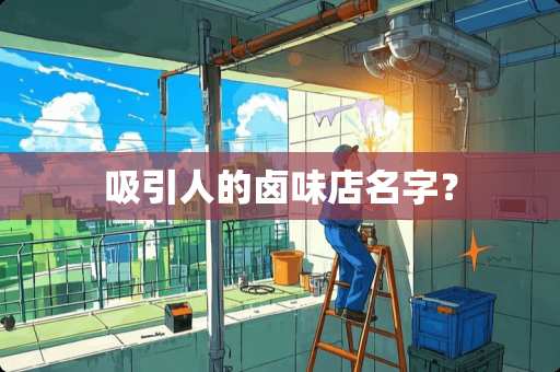 吸引人的卤味店名字？