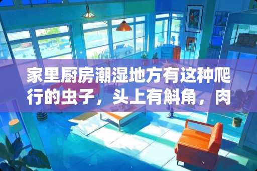 家里厨房潮湿地方有这种爬行的虫子，头上有斛角，肉肉的，到处爬，请问怎么防治？