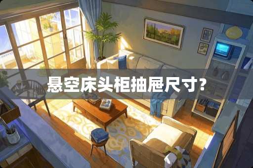 悬空床头柜抽屉尺寸？