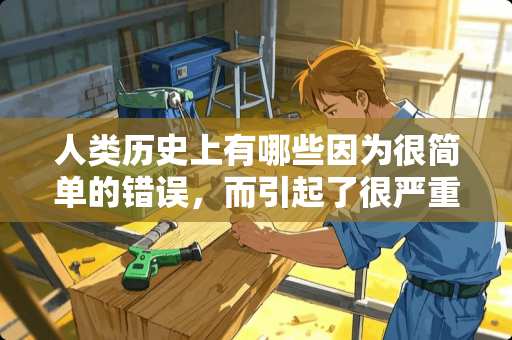 人类历史上有哪些因为很简单的错误，而引起了很严重的后果