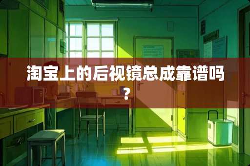 淘宝上的后视镜总成靠谱吗？