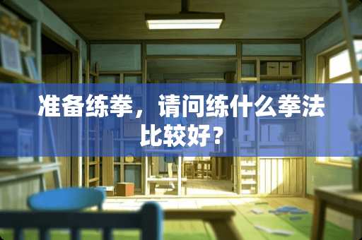 准备练拳，请问练什么拳法比较好？