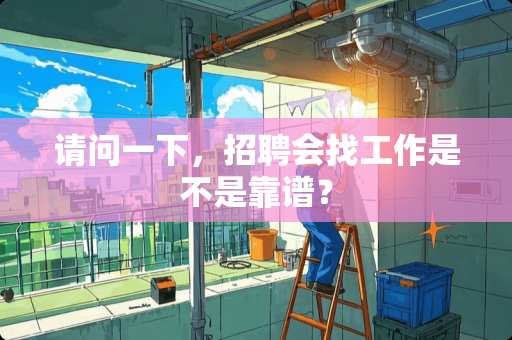 请问一下，招聘会找工作是不是靠谱？