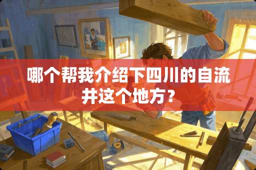 哪个帮我介绍下四川的自流井这个地方？