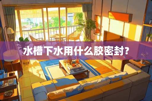 水槽下水用什么胶密封？