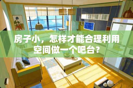 房子小，怎样才能合理利用空间做一个吧台？