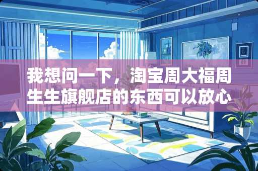 我想问一下，淘宝周大福周生生旗舰店的东西可以放心购买吗？