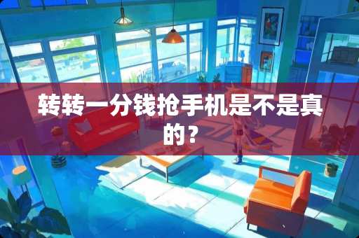 转转一分钱抢手机是不是真的？