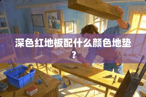 深色红地板配什么颜色地垫？