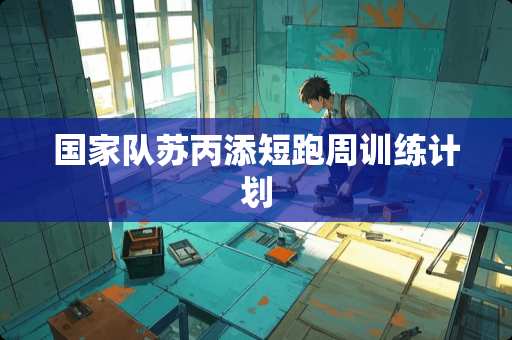 国家队苏丙添短跑周训练计划