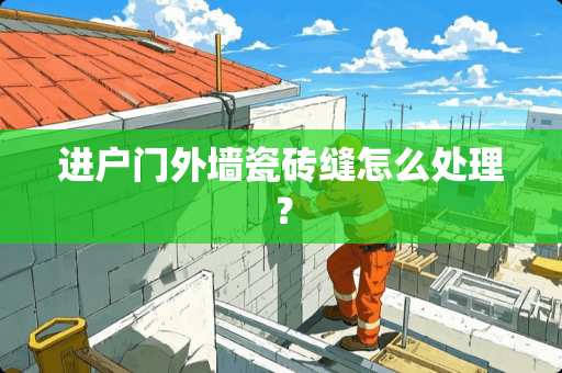 进户门外墙瓷砖缝怎么处理？