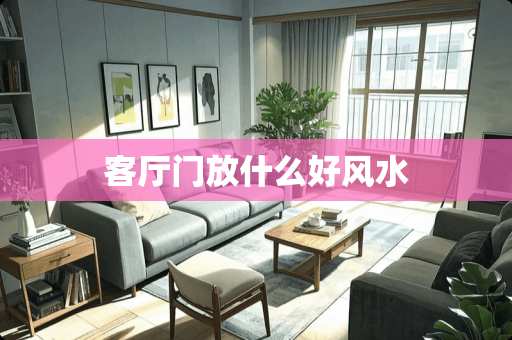 客厅门放什么好风水