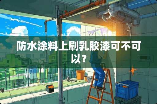 防水涂料上刷乳胶漆可不可以？