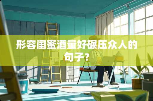 形容闺蜜酒量好碾压众人的句子？