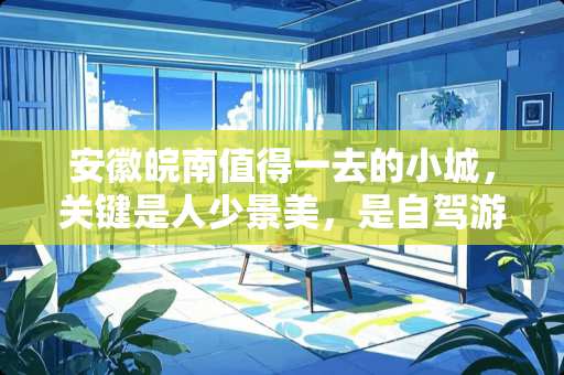 安徽皖南值得一去的小城，关键是人少景美，是自驾游的最佳旅行地