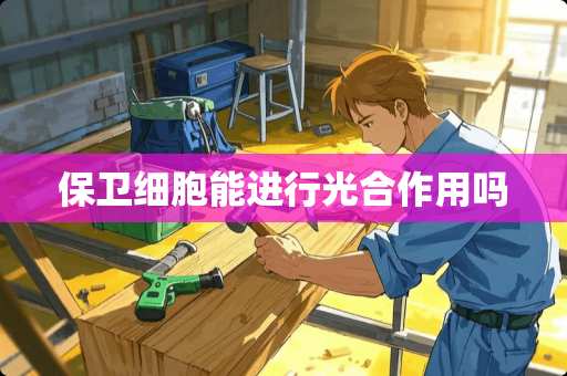 保卫细胞能进行光合作用吗