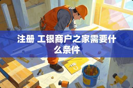 注册 工银商户之家需要什么条件