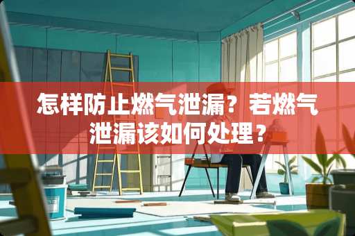 怎样防止燃气泄漏？若燃气泄漏该如何处理？