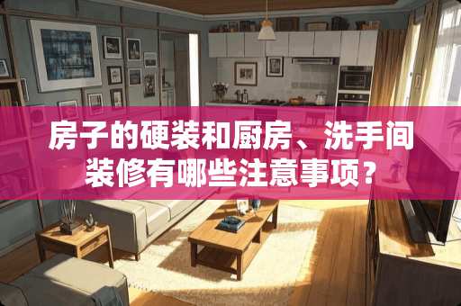 房子的硬装和厨房、洗手间装修有哪些注意事项？