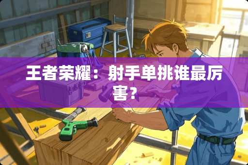 王者荣耀：射手单挑谁最厉害？