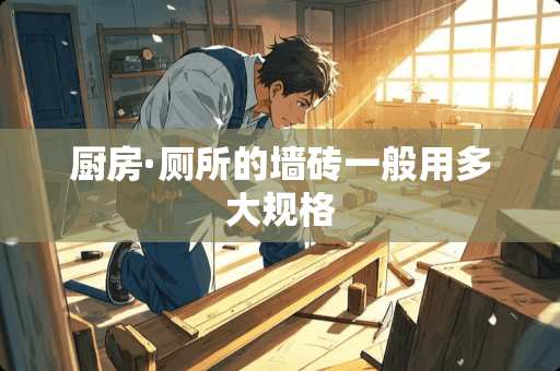 厨房·厕所的墙砖一般用多大规格