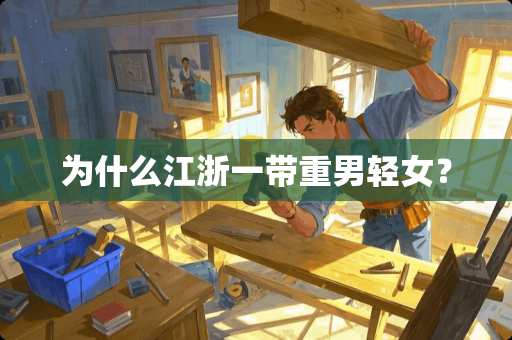 为什么江浙一带重男轻女？