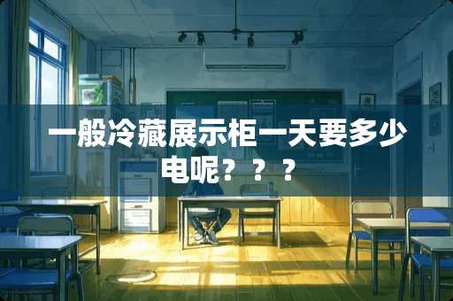 一般冷藏展示柜一天要多少电呢？？？