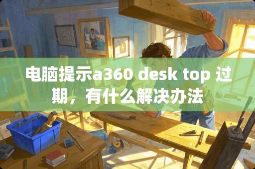 电脑提示a360 desk top 过期，有什么解决办法