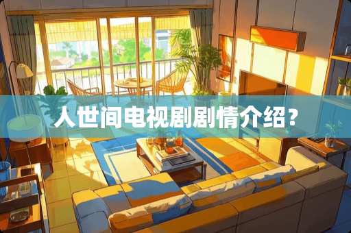 人世间电视剧剧情介绍？