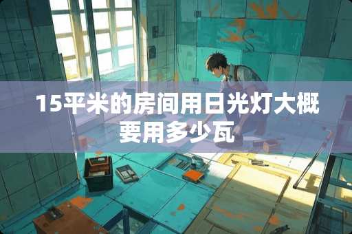 15平米的房间用日光灯大概要用多少瓦