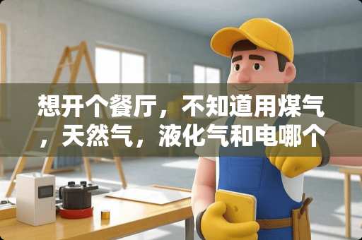 想开个餐厅，不知道用煤气，天然气，液化气和电哪个便宜啊！