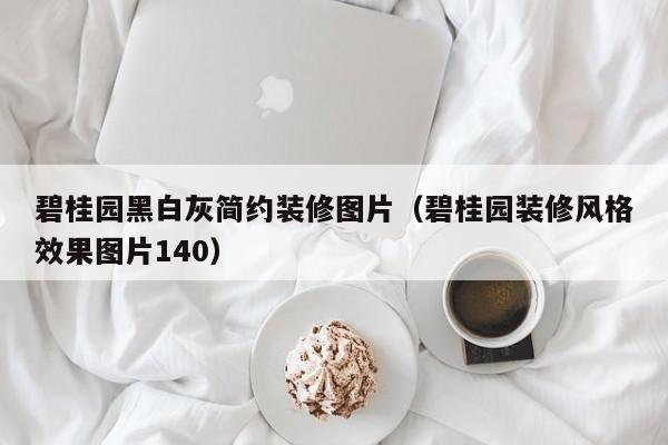 碧桂园黑白灰简约装修图片（碧桂园装修风格效果图片140）